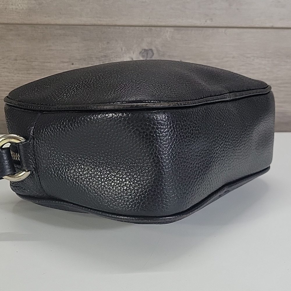 Gucci Black Leather Soho Disco Crossbody Shoulder Bag - Picture 8 of 16